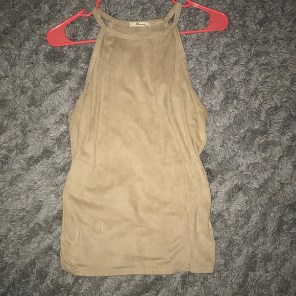 Beige halter top - Picture 1 of 1